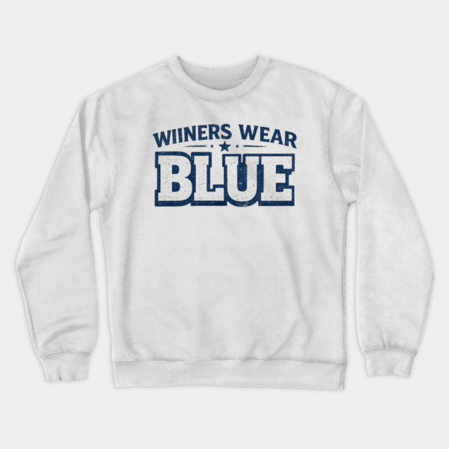 Wiiners Wear Blue Dachshund Dog Owner Pet Lover Humor Crewneck Sweatshirt by ArtistTee ⭐⭐⭐⭐⭐
