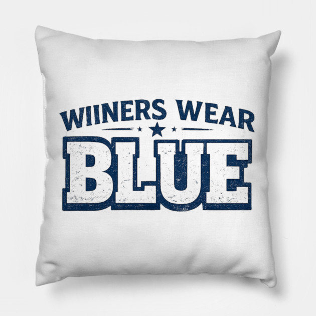 Wiiners Wear Blue Dachshund Dog Owner Pet Lover Humor Pillow by ArtistTee ⭐⭐⭐⭐⭐