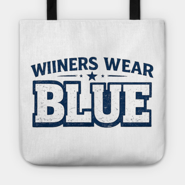 Wiiners Wear Blue Dachshund Dog Owner Pet Lover Humor Tote by ArtistTee ⭐⭐⭐⭐⭐