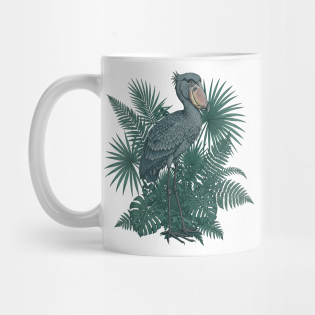 Vintage Shoebill Stork Art for Bird Lovers by BirdsnStuff