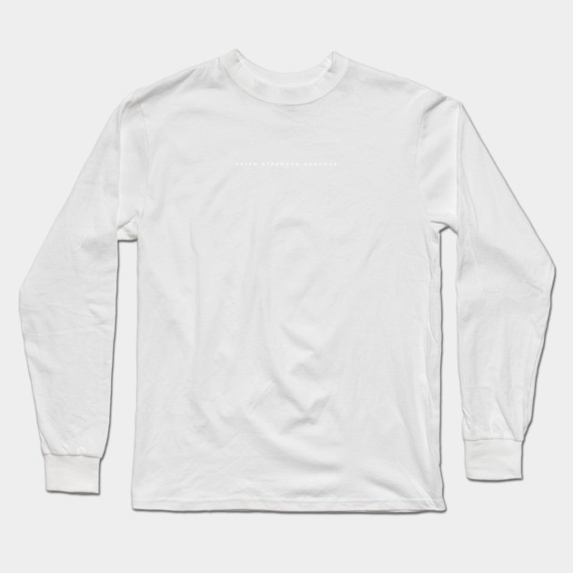Faith Strength Purpose Long Sleeve T-Shirt by Helio's Store