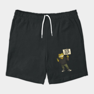 ICE OUT Frog Bad Portland Bunny Protest Shorts