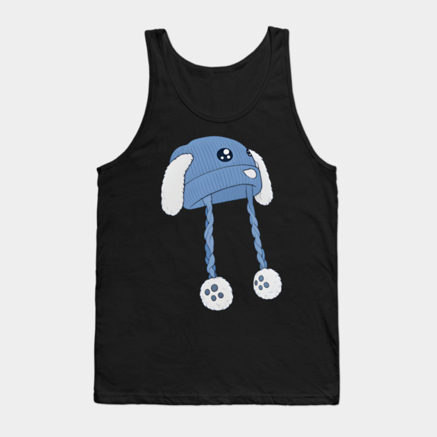 Blue bunny hat Chinga la Migra Tank Top by Donald's Store 2