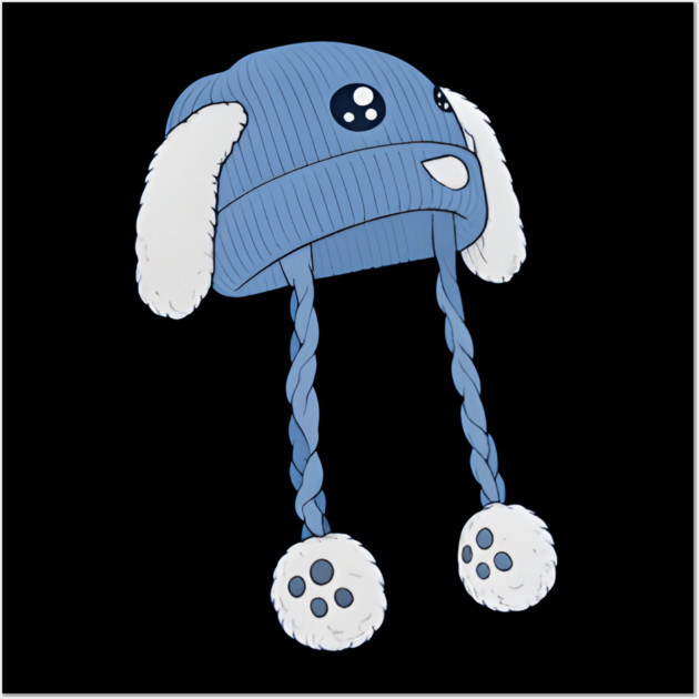 Blue bunny hat Chinga la Migra Wall Art by Donald's Store 2