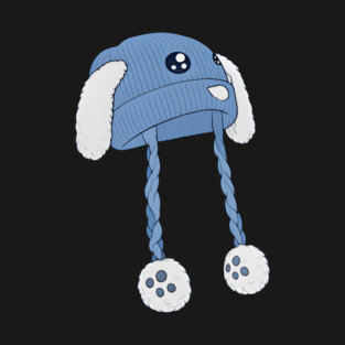 Blue bunny hat Chinga la Migra T-Shirt