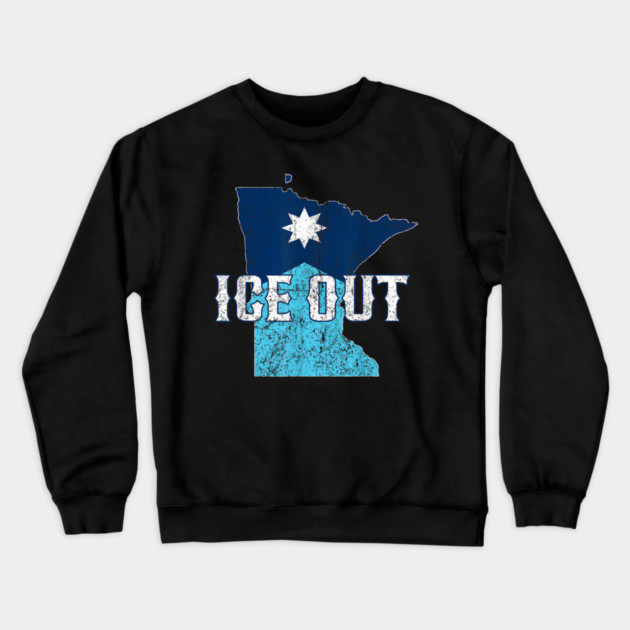 Ice-out Crewneck Sweatshirt by dtr_art