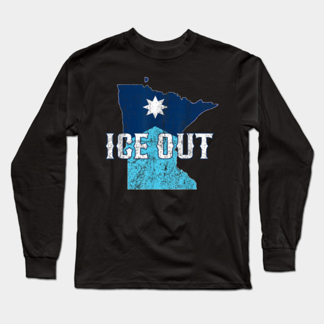 Ice-out Long Sleeve T-Shirt by dtr_art