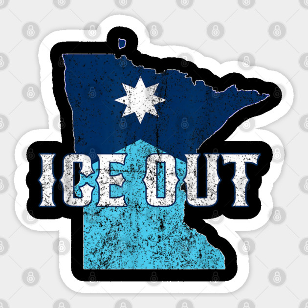 Ice-out Sticker by dtr_art