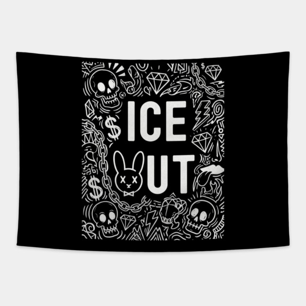 Ice-out Tapestry by dtr_art