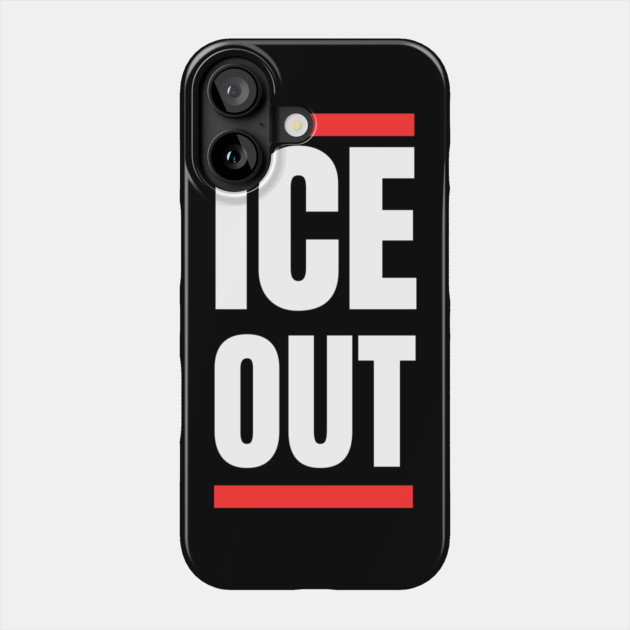 ice-out Phone Case by Creatifly Graphic Tees