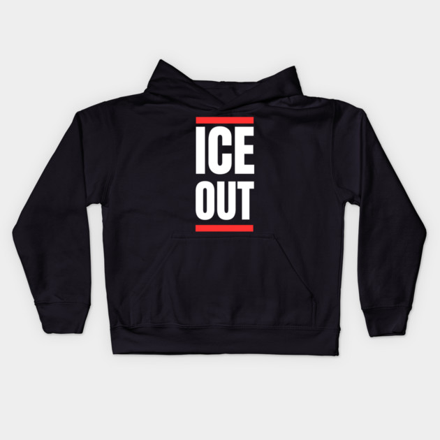 ice-out Kids Hoodie by Creatifly Graphic Tees