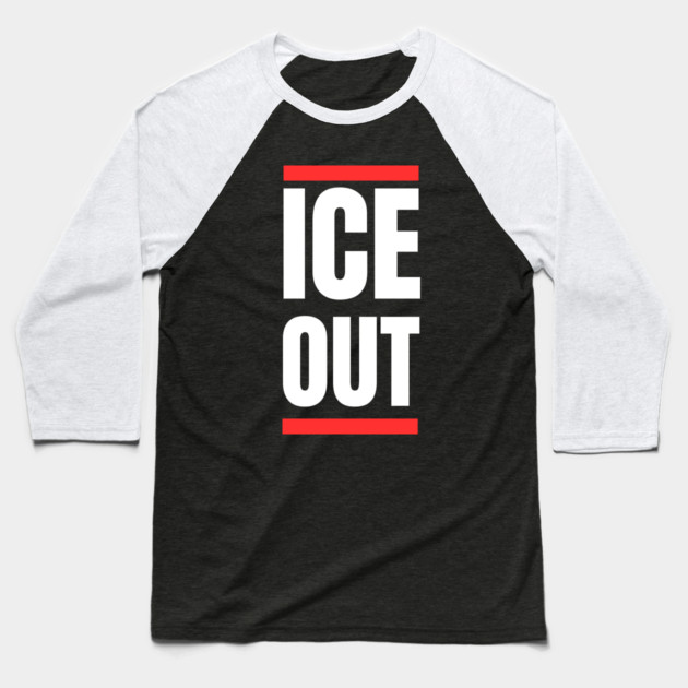 ice-out Baseball T-Shirt by Creatifly Graphic Tees