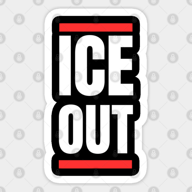 ice-out Sticker by Creatifly Graphic Tees