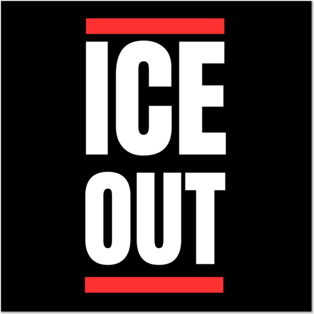 ice-out Wall Art by Creatifly Graphic Tees