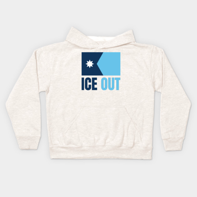 ice-out Kids Hoodie by Creatifly Graphic Tees