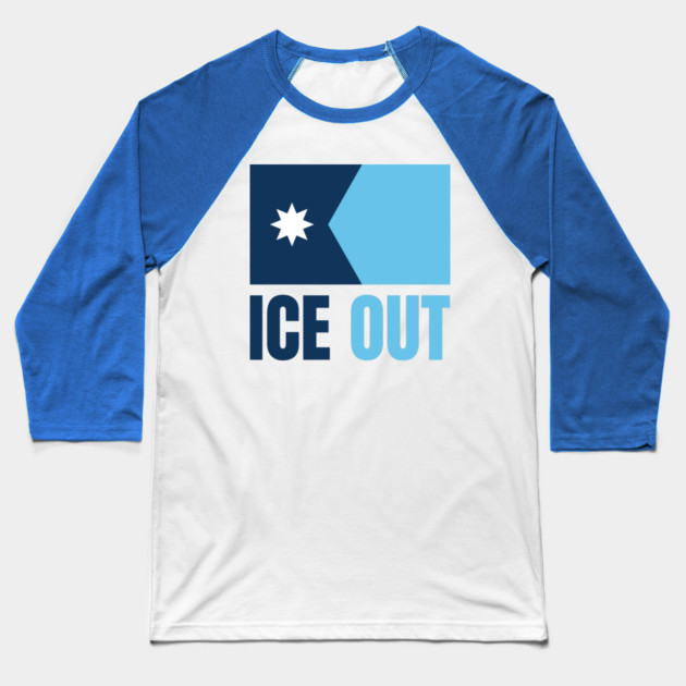 ice-out Baseball T-Shirt by Creatifly Graphic Tees