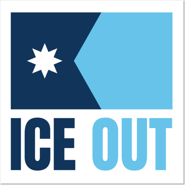 ice-out Wall Art by Creatifly Graphic Tees