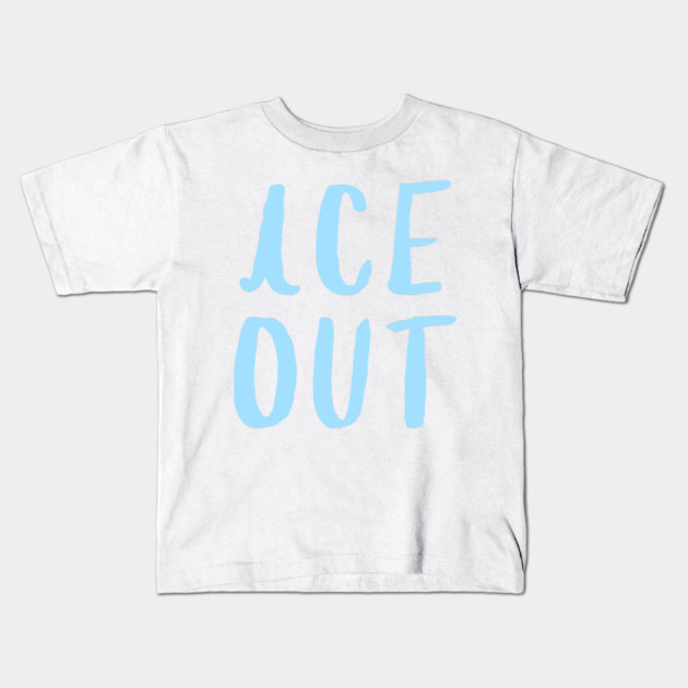 ice-out Kids T-Shirt by Creatifly Graphic Tees