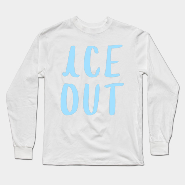 ice-out Long Sleeve T-Shirt by Creatifly Graphic Tees