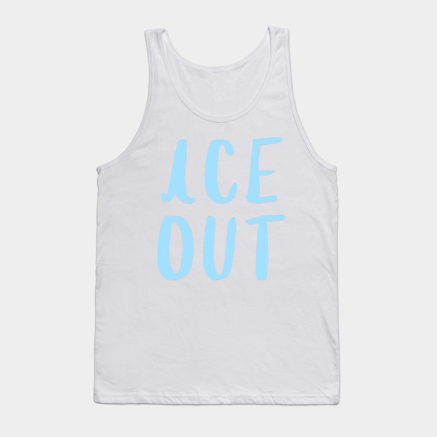 ice-out Tank Top by Creatifly Graphic Tees