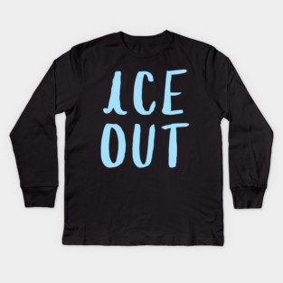 ice-out Kids Long Sleeve T-Shirt