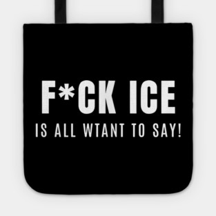 Billie Eilish Fck Ice is all wtant to say Tote