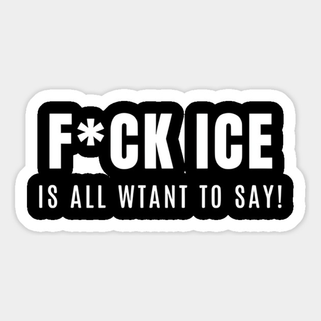 Billie Eilish Fck Ice is all wtant to say Magnet by Donald's Store 2