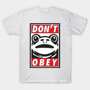 Don't Obey-Portland Frog Resistance T-Shirt