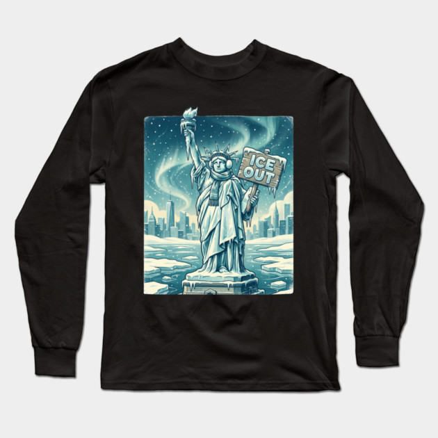 ice-out Long Sleeve T-Shirt by Creatifly Graphic Tees
