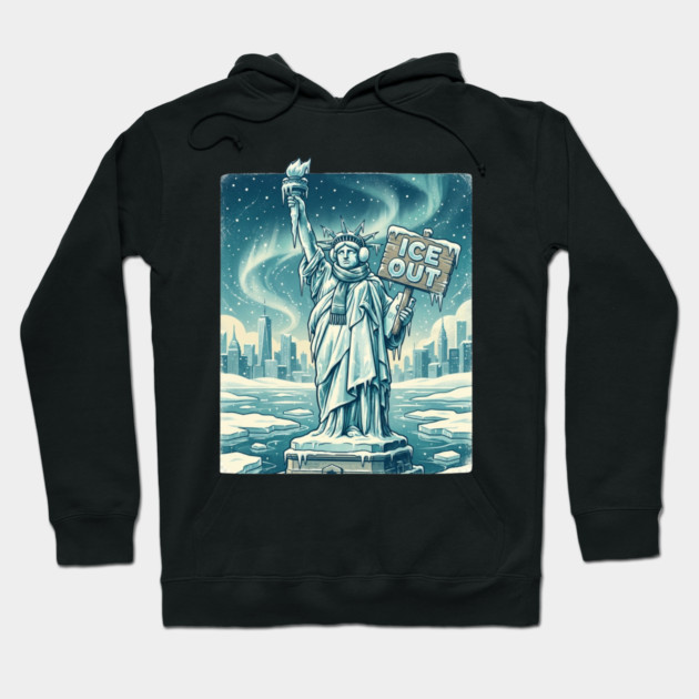ice-out Hoodie by Creatifly Graphic Tees