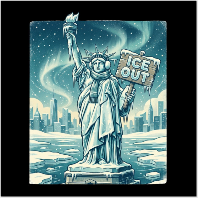 ice-out Wall Art by Creatifly Graphic Tees