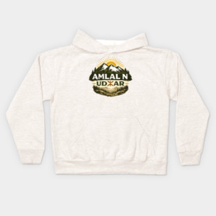 Amlal N Udar – Amazigh Mountain Adventure Design Kids Hoodie