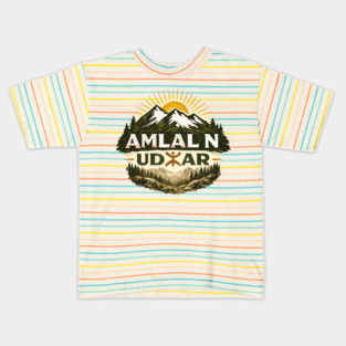 Amlal N Udar – Amazigh Mountain Adventure Design Kids T-Shirt