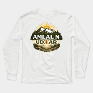 Amlal N Udar – Amazigh Mountain Adventure Design Long Sleeve T-Shirt