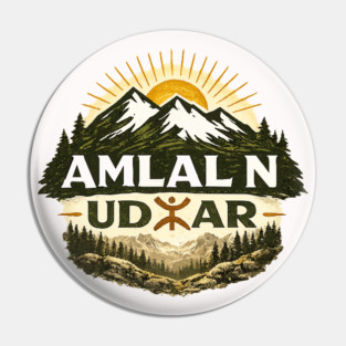 Amlal N Udar – Amazigh Mountain Adventure Design Pin