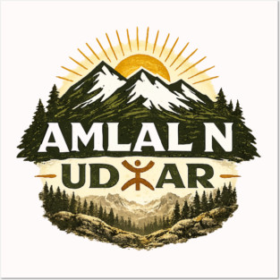 Amlal N Udar – Amazigh Mountain Adventure Design Posters and Art
