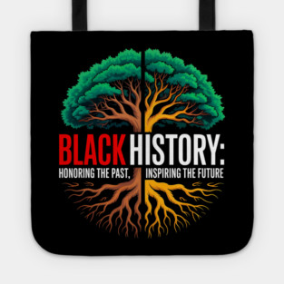 Black History: Roots and Future Heritage Tree Tote
