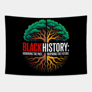 Black History: Roots and Future Heritage Tree Tapestry