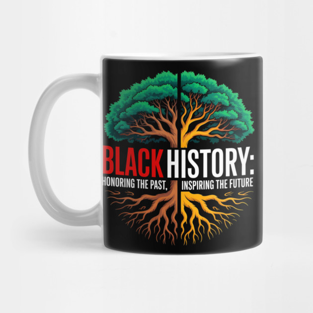 Black History: Roots and Future Heritage Tree by UrbanLifeApparel