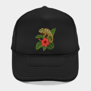 Panther Chameleon Tropical Wildlife Hat