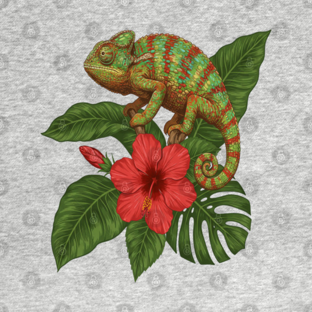 Panther Chameleon Tropical Wildlife by BirdsnStuff
