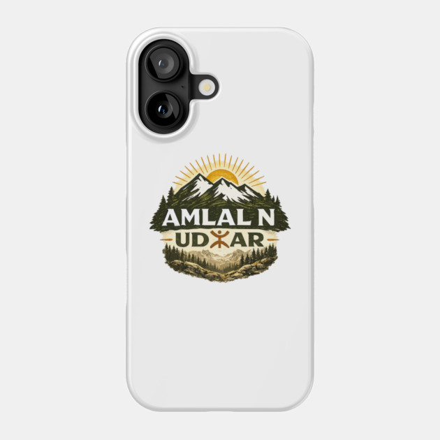 Amlal n Udar – Spirit of the Mountains Phone Case by Amlal N Udrar