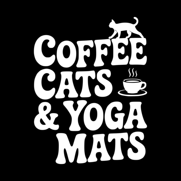 Coffee Cats & Yoga Mats by Frank Ring