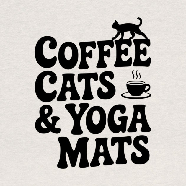Coffee Cats & Yoga Mats by Frank Ring