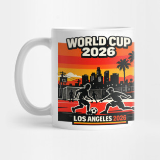 World Cup 2026 Los Angeles Street Soccer Edition Mug