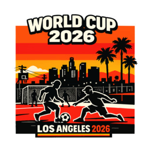 World Cup 2026 Los Angeles Street Soccer Edition T-Shirt