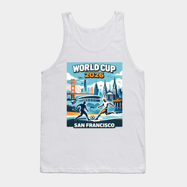 San Francisco Future Soccer – World Cup 2026 Tank Top by Amlal N Udrar