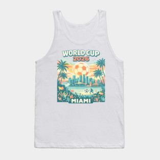 Miami Futbol Vibes – World Cup 2026 Host City Tank Top