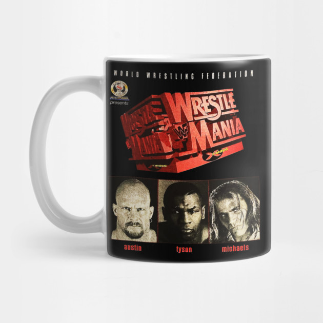 Stone Cold Steve Austin - Shawn Michaels - WrestleMania by nicklower