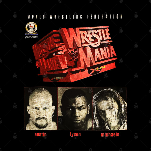 Stone Cold Steve Austin - Shawn Michaels - WrestleMania by nicklower